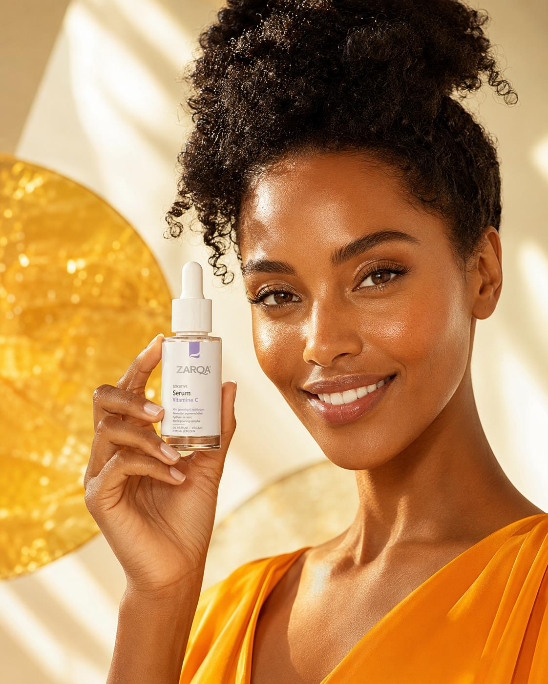 Zarqa vitamine C serum als voorbeeld van een vitamine C-product